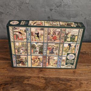 Cobble Hill 1000 Piece Puzzle - Jardiniere: A Gardener's Calendar - used